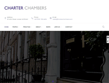 Tablet Screenshot of charterchambers.com